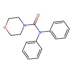 N,N-Diphenyl-4-morpholinecarboxamide structure