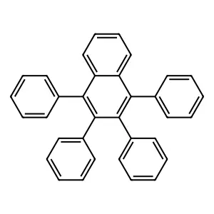 1,2,3,4-四苯基萘 structure