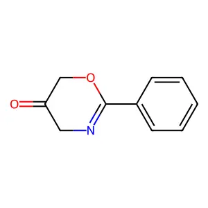 4H-1,3-Oxazin-5(6H)-one, 2-phenyl- structure