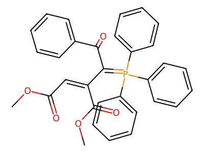 dimethyl 2-[2-oxo-2-phenyl-1-(triphenyl- structure