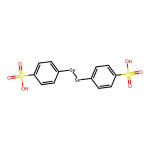4,4'-二硒二基二苯磺酸 structure