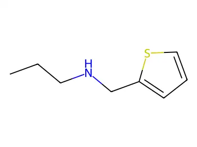 Propyl(thiophen-2-ylmethyl)amine structure
