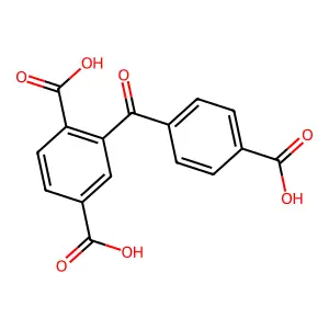 2-(4-Carboxybenzoyl)terephthalic acid structure