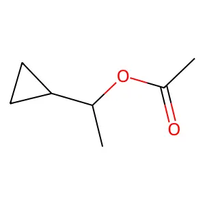 1-Cyclopropylethyl acetate structure