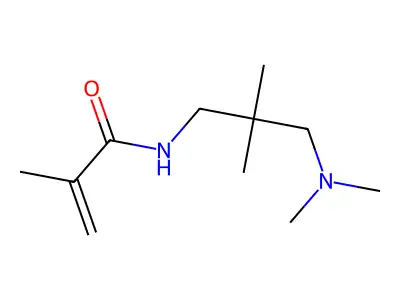 N-(3-(Dimethylamino)-2,2-dimethylpropyl)methacrylamide structure