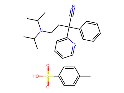Nitrilopyramine tosylate structure