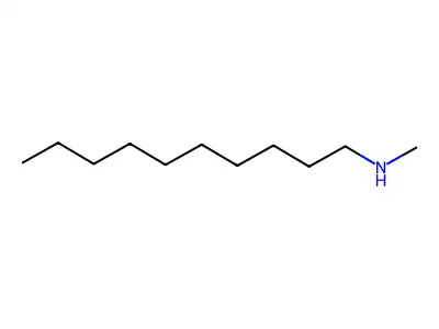 N-Methyldecylamine structure