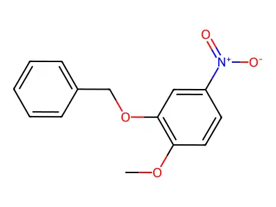 2-(Benzyloxy)-1-methoxy-4-nitrobenzene structure