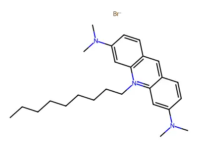 Nonylacridine Orange structure