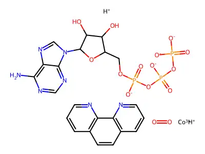 Co(III)phenATP structure