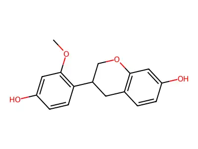 Isovestitol structure
