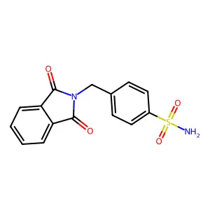 4-[(1,3-Dioxoisoindol-2-yl)methyl]benzenesulfonamide structure