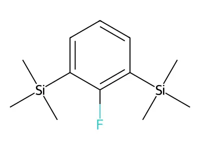 1,3-Bis(trimethylsilyl)-2-fluorobenzene structure