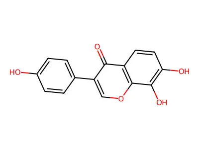 8-Hydroxydaidzein structure