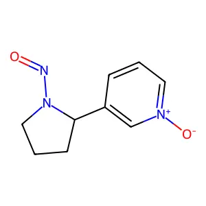 Pyridine, 3-(1-nitroso-2-pyrrolidinyl)-, 1-oxide, (S)- structure