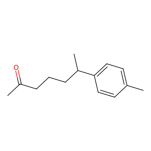 6-p-Tolylheptan-2-one structure