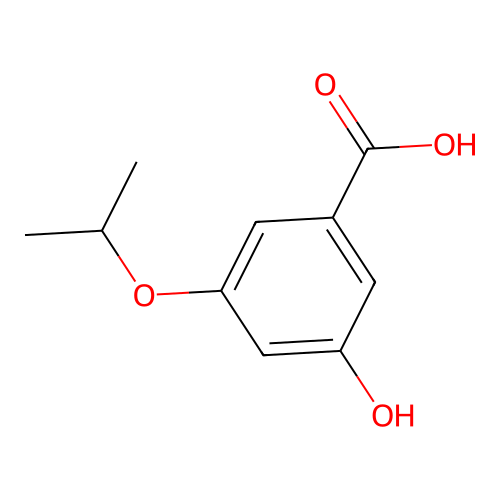 3-Hydroxy-5-isopropoxybenzoic acid structure