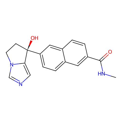 Orteronel structure