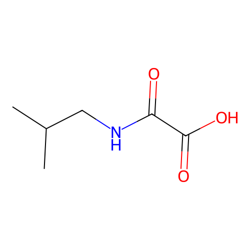 (Isobutylamino)(oxo)acetic acid structure