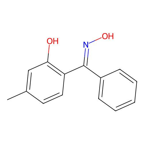 2-(N-hydroxy-C-phenylcarbonimidoyl)-5-methylphenol structure