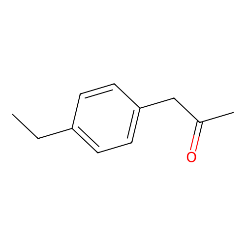 4-Ethylphenylacetone structure