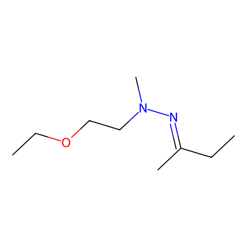 N-(butan-2-ylideneamino)-2-ethoxy-N-methylethanamine structure