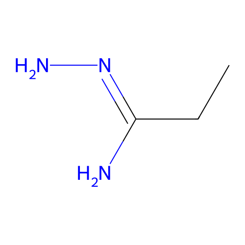 N'-aminopropanimidamide structure