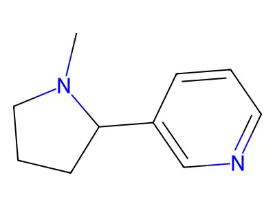 (R)-Nicotine structure