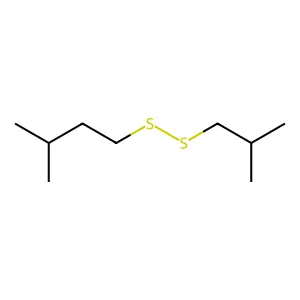 异丁基3-甲基丁基二硫醚 structure