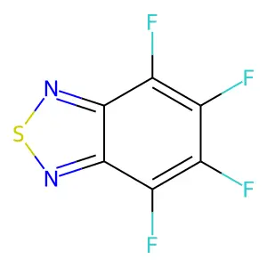 2,1,3-Benzothiadiazole, tetrafluoro- structure