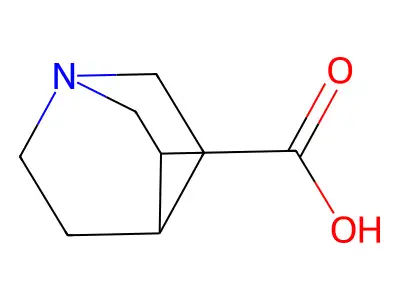 (3R)-1-azabicyclo[2.2.2]octane-3-carboxylic acid structure