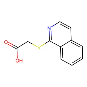 2-(2-氯苯氧基)-2-甲基丙酸 structure