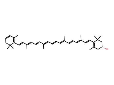 Anhydrolutein III structure