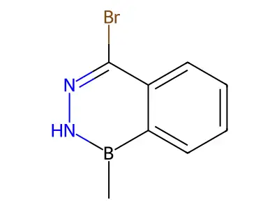 4-Bromo-1-methyl-1,2-dihydro-2,3,1-benzodiazaborinine structure