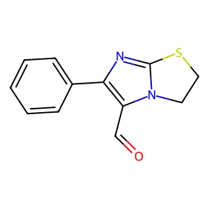 6-Phenylimidazo(2,1-b)(1,3)thiazole-5-carbaldehyde structure