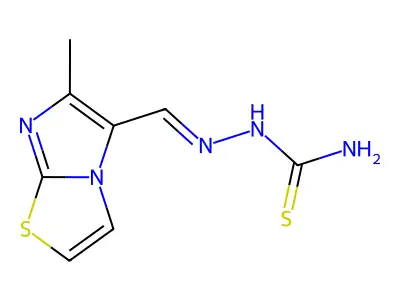 [(6-methylimidazo[2,1-b][1,3]thiazol-5-yl)methylideneamino]t structure