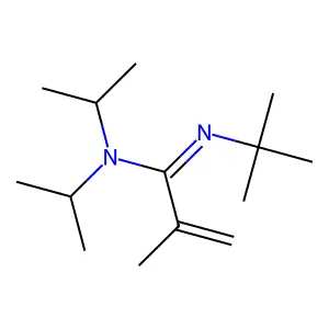 N'-tert-butyl-2-methyl-N,N-di(propan-2-yl)prop-2-enimidamide structure