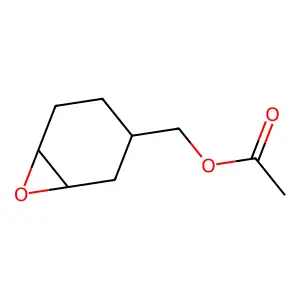 7-Oxabicyclo(4.1.0)heptane-3-methanol, acetate structure