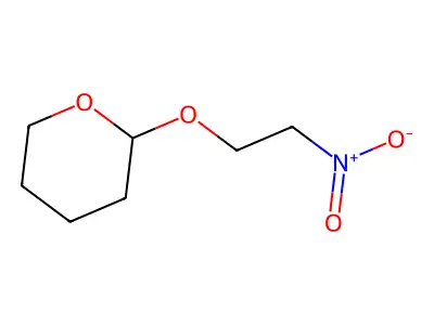 2-(2-Nitroethoxy)tetrahydropyran structure