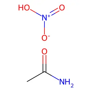 硝酸乙酰胺 structure
