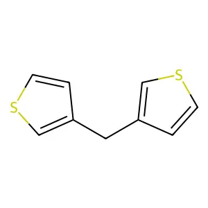 Di(thiophen-3-yl)methane structure