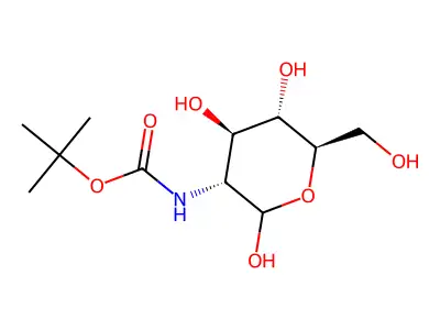 N-Boc-D-glucosamine structure