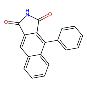 4-phenylbenzo[f]isoindole-1,3-dione structure