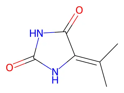 5-(Propan-2-Ylidene)Imidazolidine-2,4-Dione structure