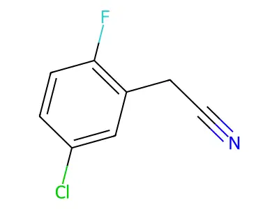 5-Chloro-2-fluorophenylacetonitrile structure