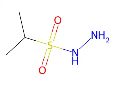 Propane-2-sulfonohydrazide structure