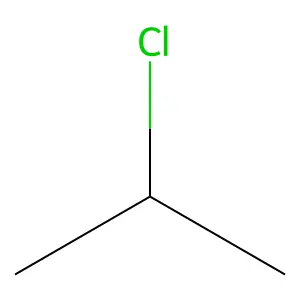 2-氯丙烷 structure