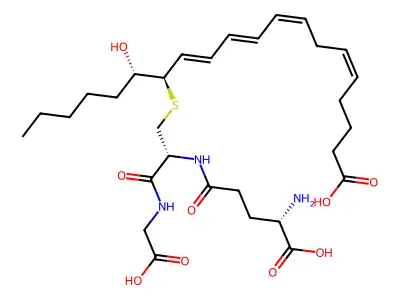 14,15-Leukotriene C4 structure