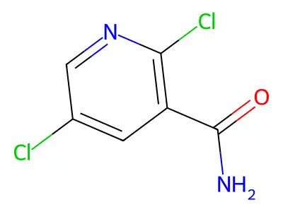 2,5-Dichloronicotinamide structure