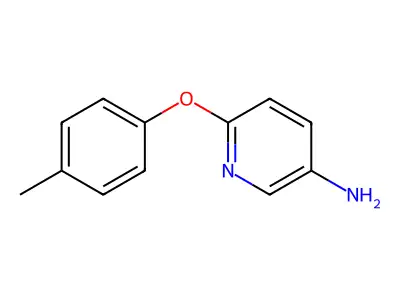 6-(4-Methylphenoxy)pyridin-3-amine structure